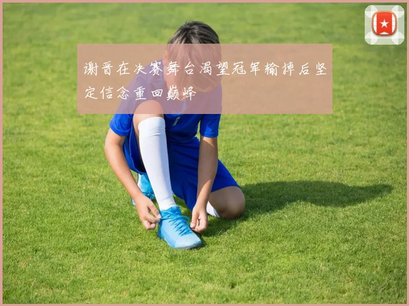 谢晋在决赛舞台渴望冠军输掉后坚定信念重回巅峰